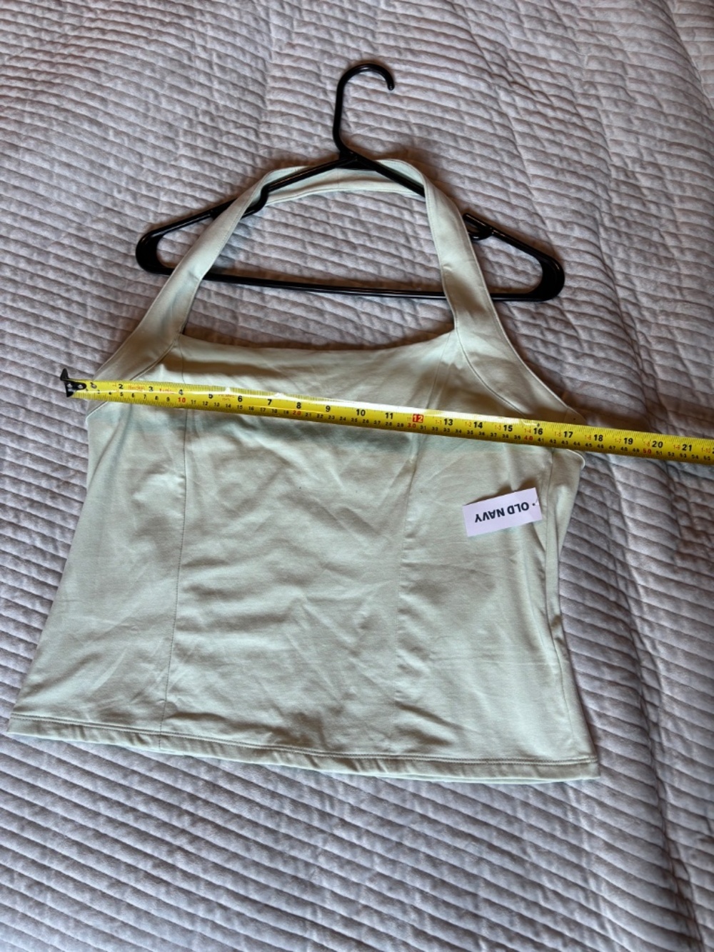 Old Navy Double Layer Halter Top | Succulent Green | NWT | Size XL - Picture 4 of 5